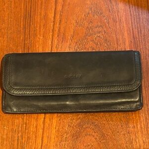 🇨🇦RUDSAK Black Dual Leather Envelope Wallet